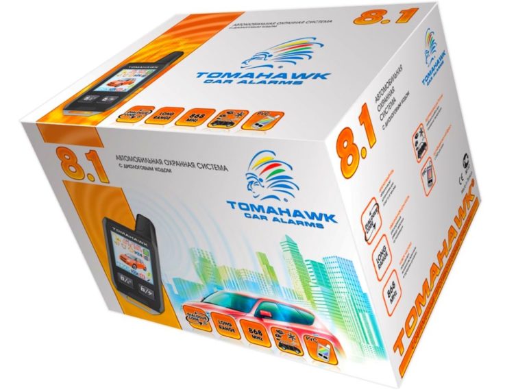 Сигнализация TOMAHAWK 8.1