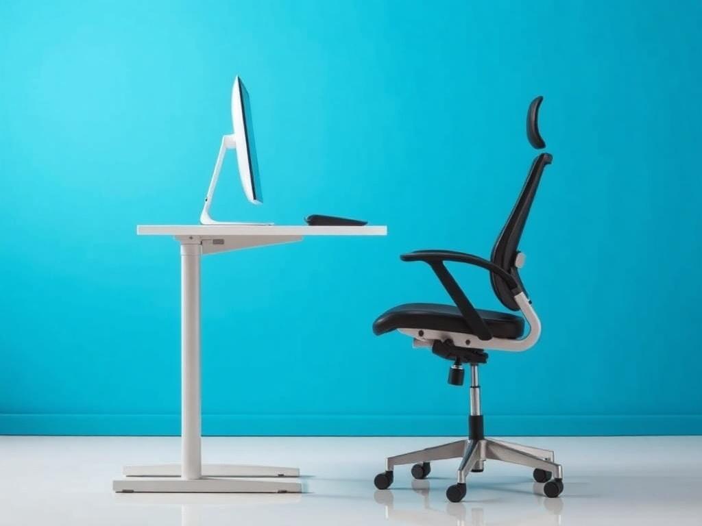 Ergonomic chair for computer workфото